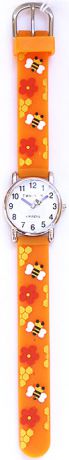 Тик-Так Детские наручные часы Тик-Так H101-2 оранжевые пчелы