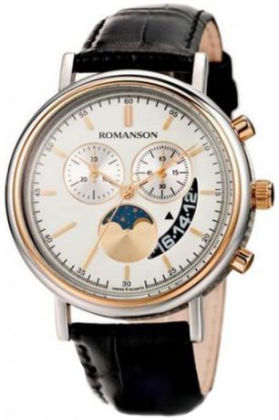 Romanson Мужские наручные часы Romanson TL 1276H MJ(WH)BN