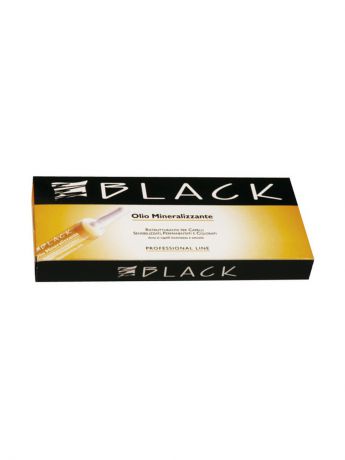 Black Минерализированное масло для укрепления и защиты волос 12 ам по 10 мл