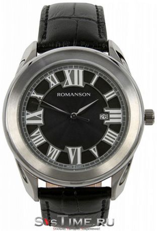 Romanson Мужские наручные часы Romanson TL 2615 MW(BK)BK