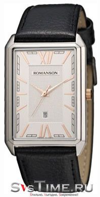 Romanson Мужские наручные часы Romanson TL 4206 MJ(WH)BK