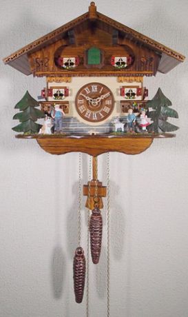 Trenkle Настенные интерьерные часы с кукушкой Trenkle 1505