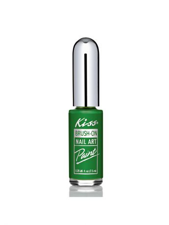 Kiss Kiss Краска для дизайна ногтей Зеленая Nail Paint Green PA06