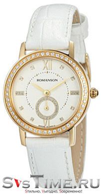 Romanson Женские наручные часы Romanson RL 3240Q LG(WH)WH