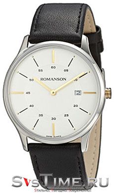 Romanson Мужские наручные часы Romanson TL 3218 MC(WH)BK
