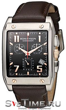 Romanson Мужские наручные часы Romanson TL 3217H MJ(BK)BN