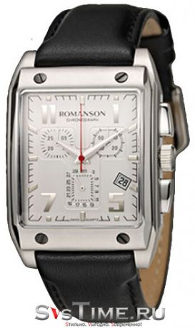 Romanson Мужские наручные часы Romanson TL 3217H MD(WH)BK