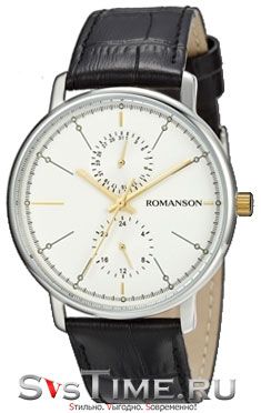 Romanson Мужские наручные часы Romanson TL 3236F MC(WH)BK