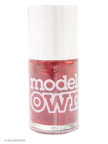 Models Own Лак для ногтей 14 мл, Glitter, Scarlet Sparkle