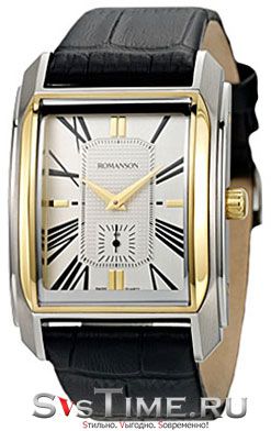 Romanson Мужские наручные часы Romanson TL 2629J MC(WH)BK