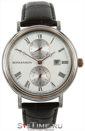 Romanson Мужские наручные часы Romanson TL 1276B MJ(WH)BN