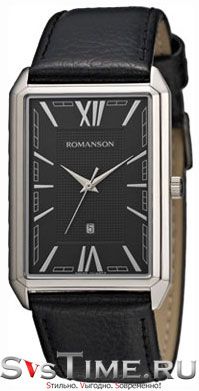 Romanson Мужские наручные часы Romanson TL 4206 MW(BK)BK