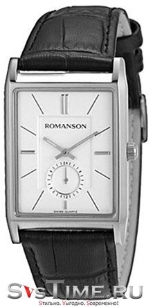 Romanson Мужские наручные часы Romanson TL 3237J MW(WH)BK