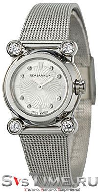 Romanson Женские наручные часы Romanson RM 2634Q LW(WH)