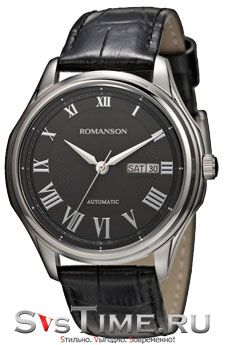 Romanson Мужские наручные часы Romanson TL 3222R MW(BK)BK