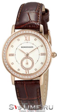 Romanson Женские наручные часы Romanson RL 3240Q LR(WH)BN
