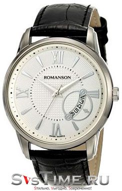 Romanson Мужские наручные часы Romanson TL 3205 MW(WH)BK