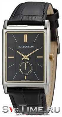 Romanson Мужские наручные часы Romanson TL 3237J MC(BK)BK