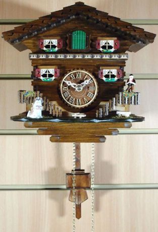 Trenkle Настенные интерьерные часы с кукушкой Trenkle 1508