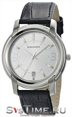 Romanson Мужские наручные часы Romanson TL 2654 MW(WH)BK