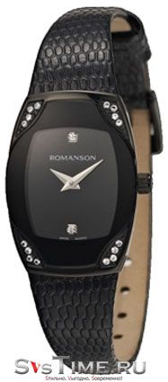 Romanson Женские наручные часы Romanson RL 4204Q LB(BK)BK