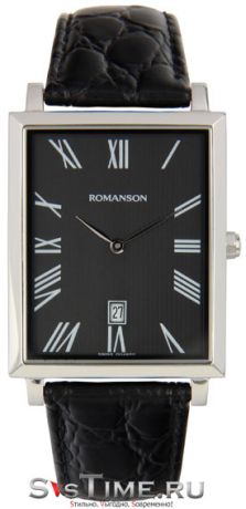 Romanson Мужские наручные часы Romanson TL 6522C MW(BK)