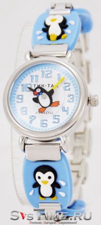 Тик-Так Детские наручные часы Тик-Так H108-3 пингвины