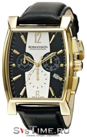 Romanson Мужские наручные часы Romanson TL 1249H MG(BK)BK