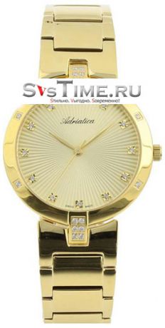 Adriatica Женские швейцарские наручные часы Adriatica A3696.1141QZ
