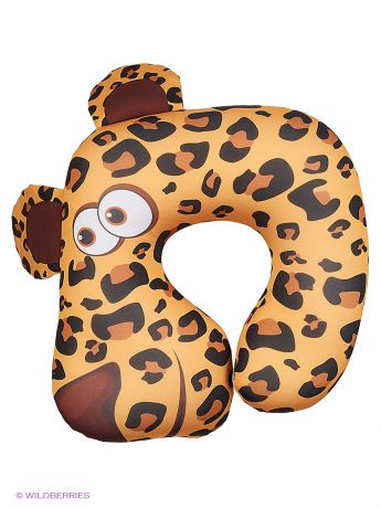 Оранжевый кот Подушка под шею Игрушка Леопард