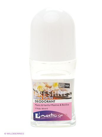 Mastic Spa Шариковый дезодорант freshnes deodorant mastic and vanilla