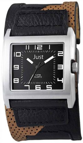 Just Мужские немецкие наручные часы Just 48-S10629-BK-BK