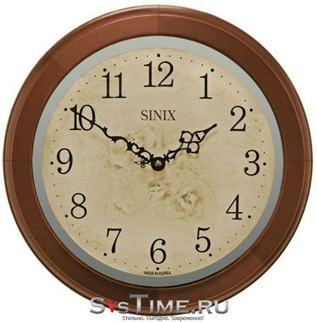 Sinix Настенные интерьерные часы Sinix 5071 N