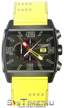 Locman Мужские итальянские наручные часы Locman 0301BKBKFYR0SIY