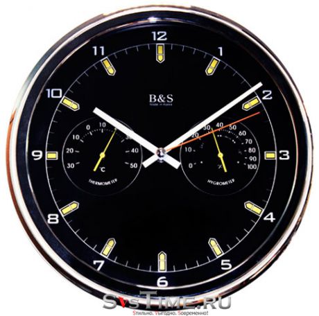 B&S Настенные интерьерные часы B&S SHC-905