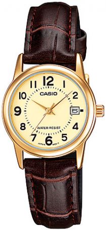 Casio Женские японские наручные часы Casio LTP-V002GL-9B