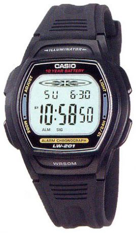 Casio Женские японские наручные часы Casio LW-201-1A