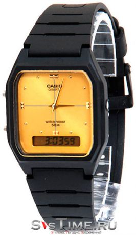 Casio Унисекс японские наручные часы Casio AW-48HE-9A