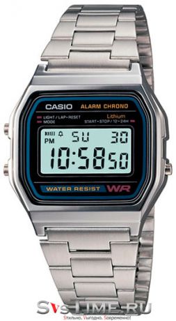 Casio Унисекс японские наручные часы Casio A-158WA-1