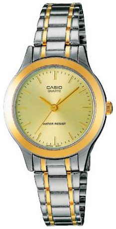 Casio Женские японские наручные часы Casio LTP-1128G-9A