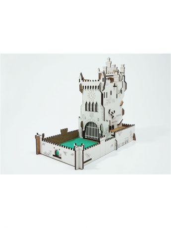Правильные игры Башня для бросков кубиков "Белый Замок", складная, анимационная, 2 режима