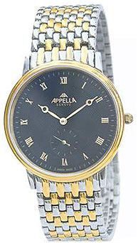 Appella Мужские швейцарские наручные часы Appella 4047-2004