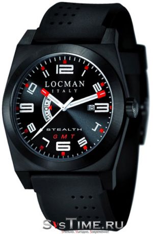Locman Мужские итальянские наручные часы Locman 0200BKBKFRD1GOK