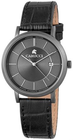 Carucci Мужские немецкие механические с автоподзаводом наручные часы Carucci CA2192GR
