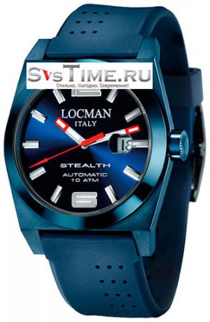 Locman Мужские итальянские наручные часы Locman 0205BLBLFNK0GOB