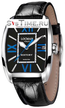 Locman Мужские итальянские наручные часы Locman 486N00BKFBL0PSK