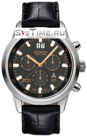 Atlantic Мужские швейцарские наручные часы Atlantic 73460.41.61R