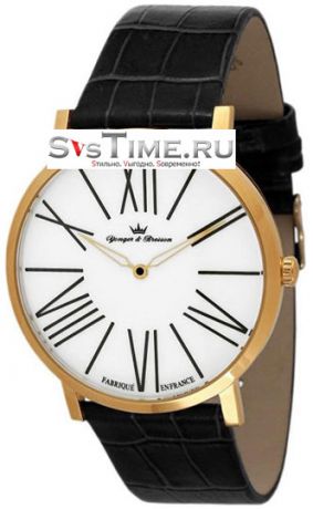 Yonger&Bresson Мужские французские наручные часы Yonger&Bresson HCP 1465/02