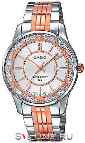 Casio Женские японские наручные часы Casio LTP-1358RG-7A
