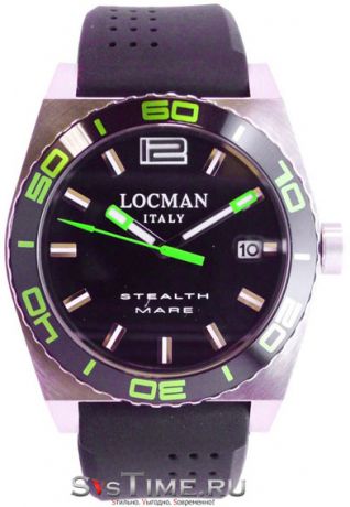 Locman Мужские итальянские наручные часы Locman 021100KG-BKASIK